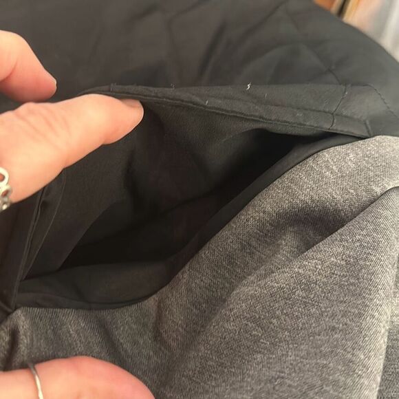 Callaway Jacket Mens Weather Series Black Gray Quilted Full Zip Softshell Medium - Picture 9 of 9